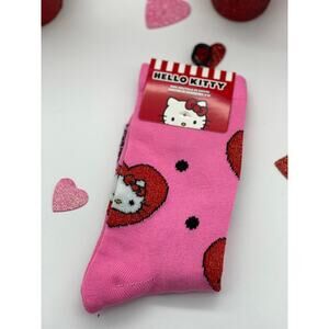 Hello Kitty Pink Valentine’s Socks